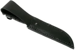 KA-BAR Short 1257 Partially Serrated, Fixed Knife, Leather Sheath -Optimal Knife Shop KA1257 08 ka bar