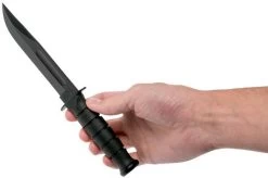 KA-BAR Short 1258, Fixed Knife, Plastic Sheath -Optimal Knife Shop KA1258 06 ka bar