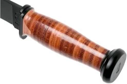 KA-BAR Mark I USN 2225 Leather Fixed Knife -Optimal Knife Shop KA2225 05 ka bar