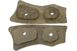 Micarta Grip Parts For The KA-BAR Becker Necker BK11 6 Micarta Grip Parts For The KA-BAR Becker Necker BK11 -Optimal Knife Shop KABK11GNDL 02 ka bar kabk11gndl 02