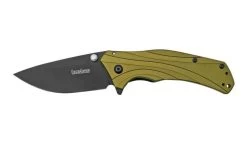 Kershaw Knockout 1870OLBLK Pocket Knife, Olive Black