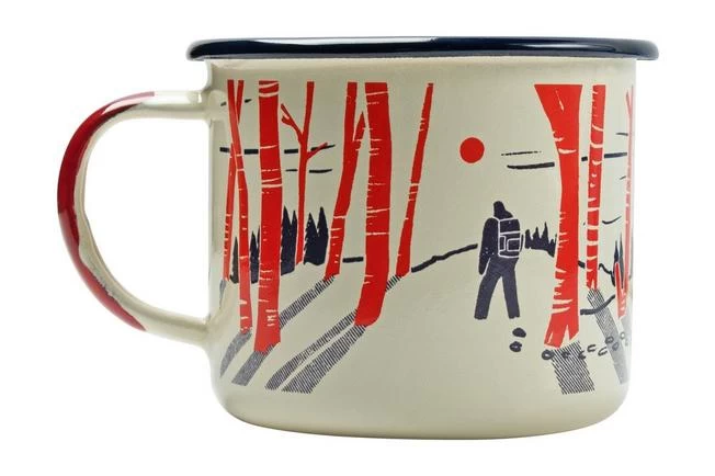 Knivesandtools Enamel Mug E-MG-L-01, Large 10 Cm, Enamel Mug 3 Knivesandtools Enamel Mug E-MG-L-01, Large 10 Cm, Enamel Mug