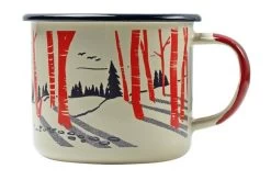 Knivesandtools Enamel Mug E-MG-L-01, Large 10 Cm, Enamel Mug -Optimal Knife Shop KT E MG L 01 02 kato 1