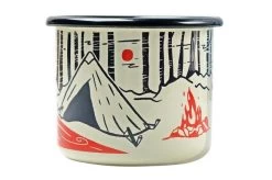 Knivesandtools Enamel Mug E-MG-S-01, Small 8 Cm, Enamel Mug -Optimal Knife Shop KT E MG S 01 03 kato