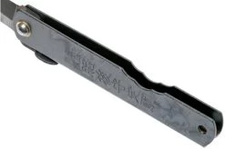 Higonokami Pocket Knife 7.3 Cm HIGOC3, Blue Paper Steel, Grey Black Glitter -Optimal Knife Shop KT HIGOC3 05 higonokami