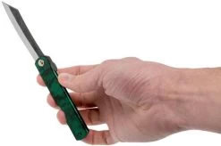 Higonokami Pocket Knife 7.3 Cm HIGOCJB, Blue Paper Steel, Jade Black Green Glitter Enamel 16 Higonokami Pocket Knife 7.3 Cm HIGOCJB, Blue Paper Steel, Jade Black Green Glitter Enamel -Optimal Knife Shop KT HIGOCJB 07 higonokami