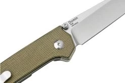 Kizer Domin V4516SC2 Green Micarta, Pocket Knife -Optimal Knife Shop KZV4516SC2 05 kizer