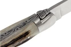 Forge De Laguiole 11cm Deer Horn 1211INCFBRI -Optimal Knife Shop LA1211INCFBRI 04 forge de laguiole la1211incfbri 04