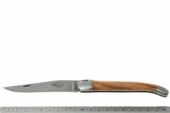 Forge De Laguiole 1211INOL Pocket Knife, Olivewood -Optimal Knife Shop LA1211INOL 07 forge de laguiole la1211inol d7