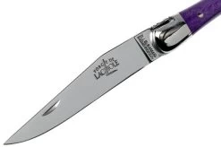 Forge De Laguiole 129INTCVIOBRI 9cm, Violet Micarta, Laguiole Knife -Optimal Knife Shop LA129INTCVIOBRI 03 forge de laguiole