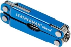 Leatherman Micra Blue, Keychain Multi-tool -Optimal Knife Shop LE5889 BL 04 leatherman le5889 bl 04