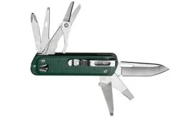 Leatherman Free T4 Evergreen, FREE-T4-EG Multi-tool -Optimal Knife Shop LEFREE T4 EG 02 leatherman