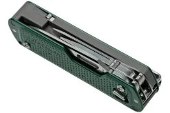 Leatherman Free T4 Evergreen, FREE-T4-EG Multi-tool -Optimal Knife Shop LEFREE T4 EG 06 leatherman