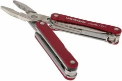 Leatherman Squirt PS4, Red -Optimal Knife Shop LEPS4 RD G 02 leatherman squirt ps4 rood leps4 rd g d2