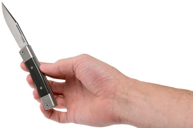 LionSteel BestMan BM1 EB Ebony Slipjoint Pocket Knife 10 LionSteel BestMan BM1 EB Ebony Slipjoint Pocket Knife - Image 8