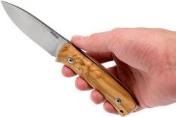 LionSteel M4-UL M390, Olivewood Handle -Optimal Knife Shop LI M4 UL 06 lionsteel li m4 ul 06