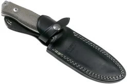 LionSteel M5 CPM 3V, Green Canvas Micarta, Knivesandtools Exclusive Survival Knife -Optimal Knife Shop LI M5 3V CVG 06 lionsteel kato exclusive