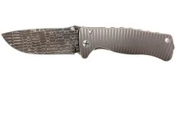 LionSteel SR2 Lizard Damascus SR2-DL Pocket Knife