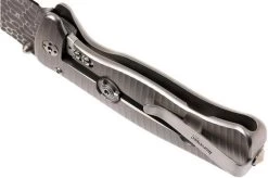 LionSteel SR2 Lizard Damascus SR2-DL Pocket Knife -Optimal Knife Shop LI SR2DL G 05 lionsteel li sr2dl g 05