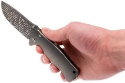 LionSteel SR2 Lizard Damascus SR2-DL Pocket Knife -Optimal Knife Shop LI SR2DL G 08 lionsteel li sr2dl g 08