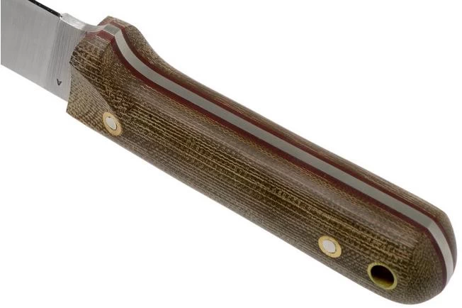 LT Wright Next Gen, A2, Matte Green Micarta, Red Liners, Leather Sheath, Bushcraft Knife 6 LT Wright Next Gen, A2, Matte Green Micarta, Red Liners, Leather Sheath, Bushcraft Knife - Image 4