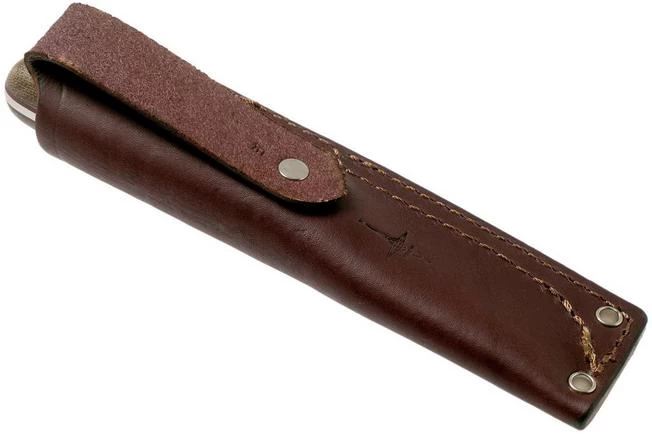 LT Wright Next Gen, A2, Matte Green Micarta, Red Liners, Leather Sheath, Bushcraft Knife 9 LT Wright Next Gen, A2, Matte Green Micarta, Red Liners, Leather Sheath, Bushcraft Knife - Image 7