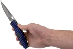 Mcusta MC-0186G Sengoku Date Masamune, Blue Pakkawood, Gentleman's Knife -Optimal Knife Shop MC 0186G 08 mcusta