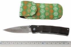 Mcusta Damascus, Handle/blade: African Ebony And Damascus -Optimal Knife Shop MC76D 09 mcusta afrikaans ebben damast mc76d d7