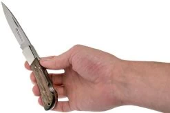 Maserin Caccia - Hunter, Walnut 126/1LG Hunting Knife -Optimal Knife Shop ME 126 1LG 08 maserin v201906