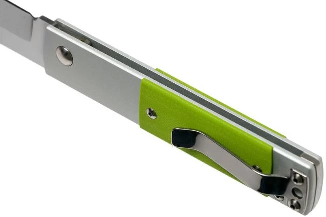 Maserin In-Estro Green Micarta 165/MCV Slipjoint Pocket Knife 7 Maserin In-Estro Green Micarta 165/MCV Slipjoint Pocket Knife - Image 5