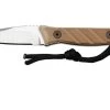 Medford Necromancer S35VN Tumbled Blade, Coyote G10 Handle, Neck Knife -Optimal Knife Shop MF 22 NM 03 01 medford