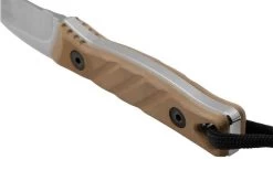 Medford Necromancer S35VN Tumbled Blade, Coyote G10 Handle, Neck Knife -Optimal Knife Shop MF 22 NM 03 04 medford