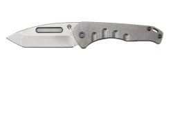 Medford Prae Slim, S45VN Tumbled Tanto Blade, Tumbled Handle Pocket Knife