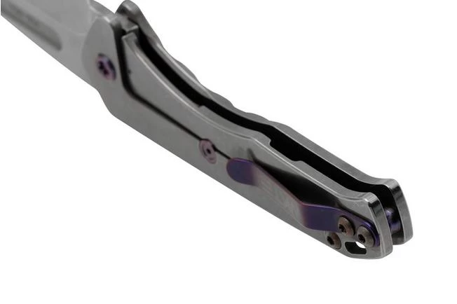 Medford Prae Slim, S45VN Tumbled Tanto Blade, Tumbled Handle Pocket Knife 6 Medford Prae Slim, S45VN Tumbled Tanto Blade, Tumbled Handle Pocket Knife - Image 4