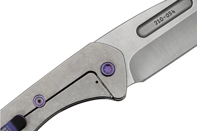 Medford Prae Slim, S45VN Tumbled Tanto Blade, Tumbled Handle Pocket Knife 7 Medford Prae Slim, S45VN Tumbled Tanto Blade, Tumbled Handle Pocket Knife - Image 5