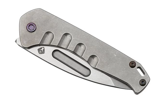 Medford Prae Slim, S45VN Tumbled Tanto Blade, Tumbled Handle Pocket Knife 8 Medford Prae Slim, S45VN Tumbled Tanto Blade, Tumbled Handle Pocket Knife - Image 6