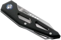 MKM Edge EG-ABK Black Aluminum Pocket Knife, Graciut Design -Optimal Knife Shop MMK EG ABK 04 mkm knives