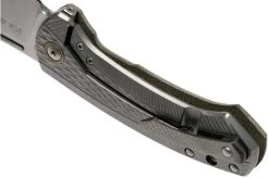 MKM Colvera LS02-GCT Titanium, Green Canvas Micarta Pocket Knife, Jesper Voxnaes Design -Optimal Knife Shop MMK LS02 GCT 05 mkm knives