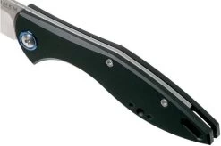 MKM Fara MY01-A Black Aluminium Pocket Knife, Lucas Burnley Design -Optimal Knife Shop MMK MY01 A 07 mkm knives