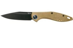 MKM Fara Knivesandtools Exclusive MY01-BDSW Brass Pocket Knife, Lucas Burnley Design