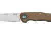 MKM Root RT-NC Satin Natural Canvas Micarta Pocket Knife, Jens Anso Design -Optimal Knife Shop MMK RT NC 01 mkm