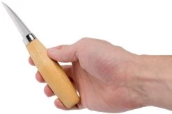 Morakniv Mora Wood Carving 122 Wood Carving Knife 106-1654 -Optimal Knife Shop MO106 1654 06 mora wood