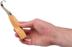Morakniv Hook Knife 164 Spoon Knife, Left-handed, With Sheath -Optimal Knife Shop MO13386 05 mora knives