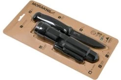 Morakniv Mora Garberg Black Carbon Bushcraft Knife 13915 Polymer Sheath With Survival Kit -Optimal Knife Shop MO13915 09 mora knives