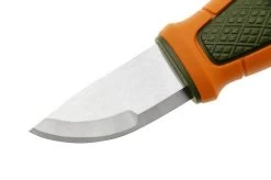 Morakniv Mora Eldris Hunting 14237 Green Orange, Neck Knife For Hunting, Includes Sheath And Belt Loop -Optimal Knife Shop MO14237 03 morakniv
