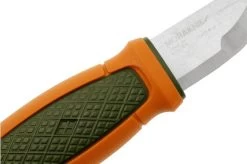 Morakniv Mora Eldris Hunting 14237 Green Orange, Neck Knife For Hunting, Includes Sheath And Belt Loop -Optimal Knife Shop MO14237 05 morakniv