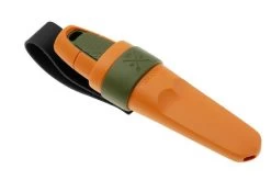Morakniv Mora Eldris Hunting 14237 Green Orange, Neck Knife For Hunting, Includes Sheath And Belt Loop -Optimal Knife Shop MO14237 06 morakniv