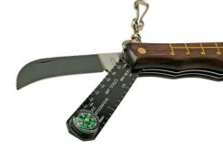 Mercury Mico 2 9M2FC Rose Wood, Mushroom Knife With Compass -Optimal Knife Shop MY9M2FC 05 mercury