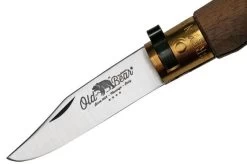 Old Bear Classical Walnut XS, 9307-15-LN Pocket Knife -Optimal Knife Shop OB9307 15 LN 03 oldbear