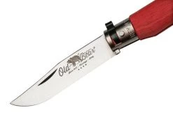 Old Bear Classical Red M, 9307-19-MRK Pocket Knife -Optimal Knife Shop OB9307 19 MRK 03 oldbear